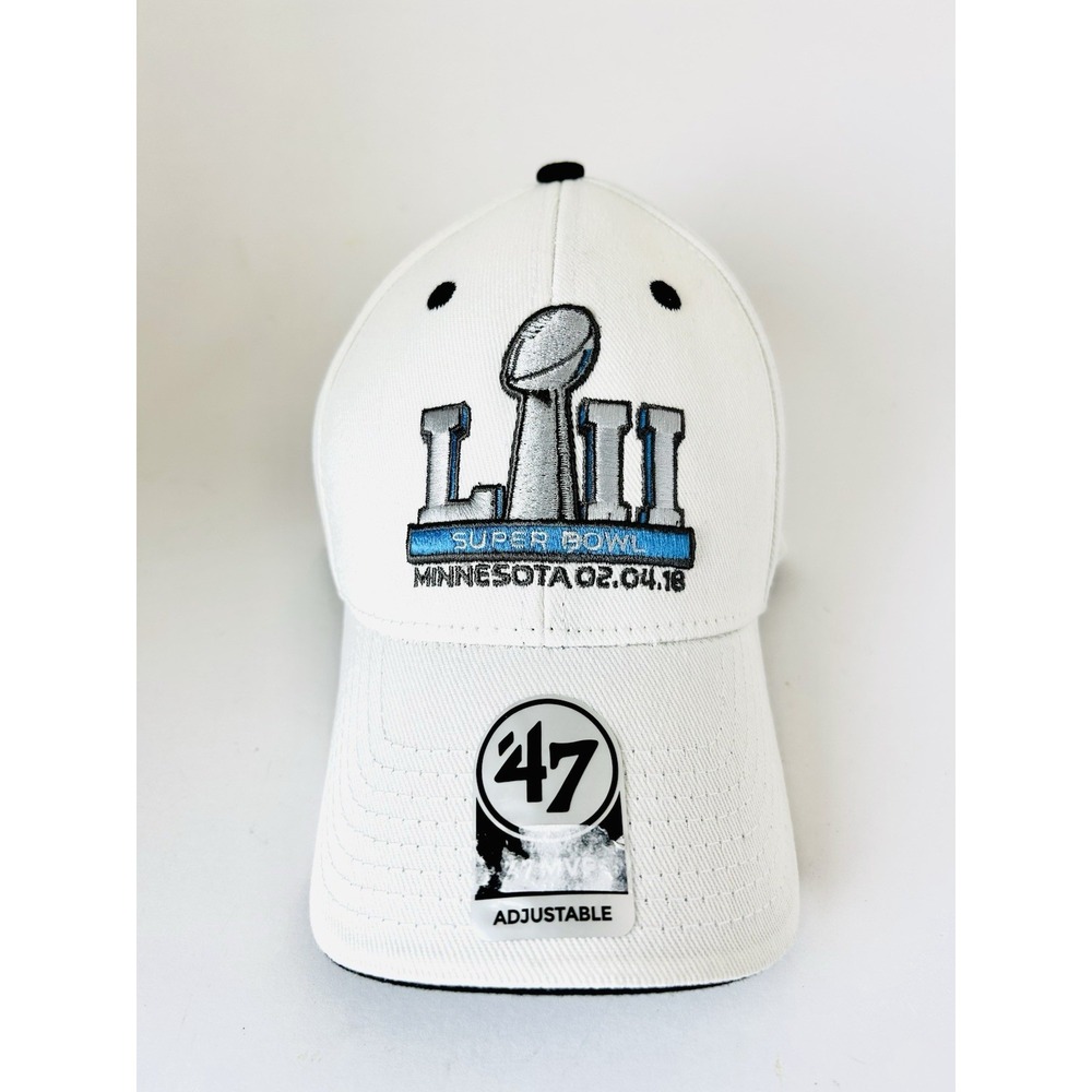 '47 Super Bowl LII Minnesota 2.04.18 Adjustable NFL Cap NEW‎ Hat With Tags